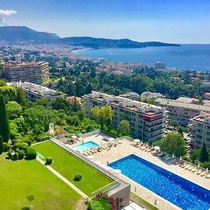 2 Pièces Vue à Fabron Les Constellations Piscine 10mn Promenade Des Appartement